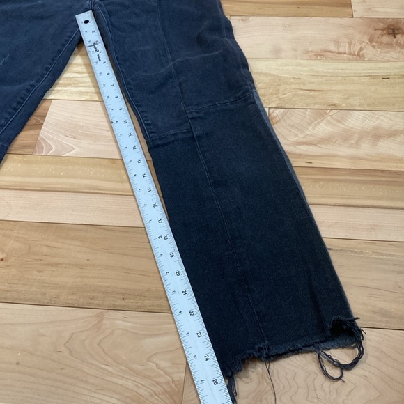 Sandro Paris Monochrome Patchwork Jeans - Picture 5 of 14